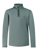 PROTEST REWILLOWY JR 1/4 zip top Skifleece PROTEST Evergreen 128
