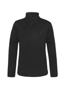PROTEST REWILLOWY JR 1/4 zip top Skifleece PROTEST True Black 128