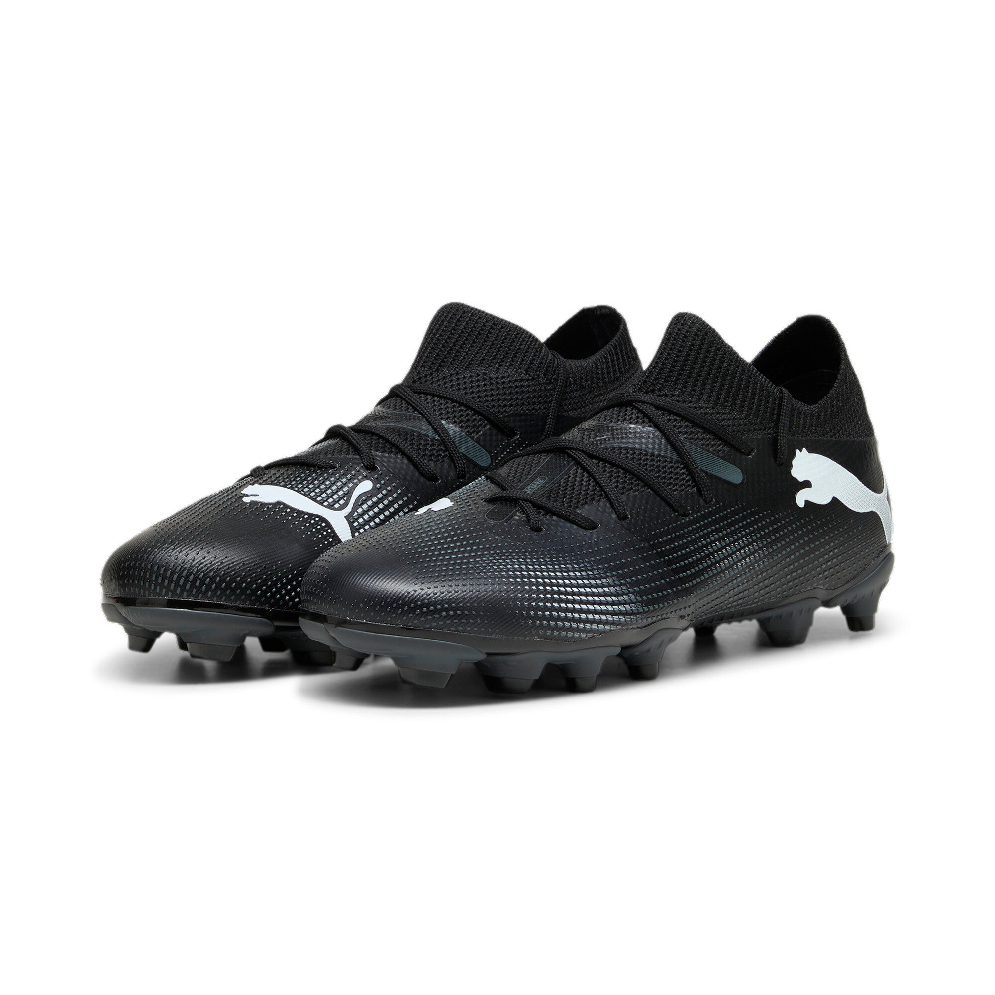 PUMA FUTURE 7 MATCH FG/AG Jr Naturrasen PUMA PUMA BLACK-PUMA WHITE 35
