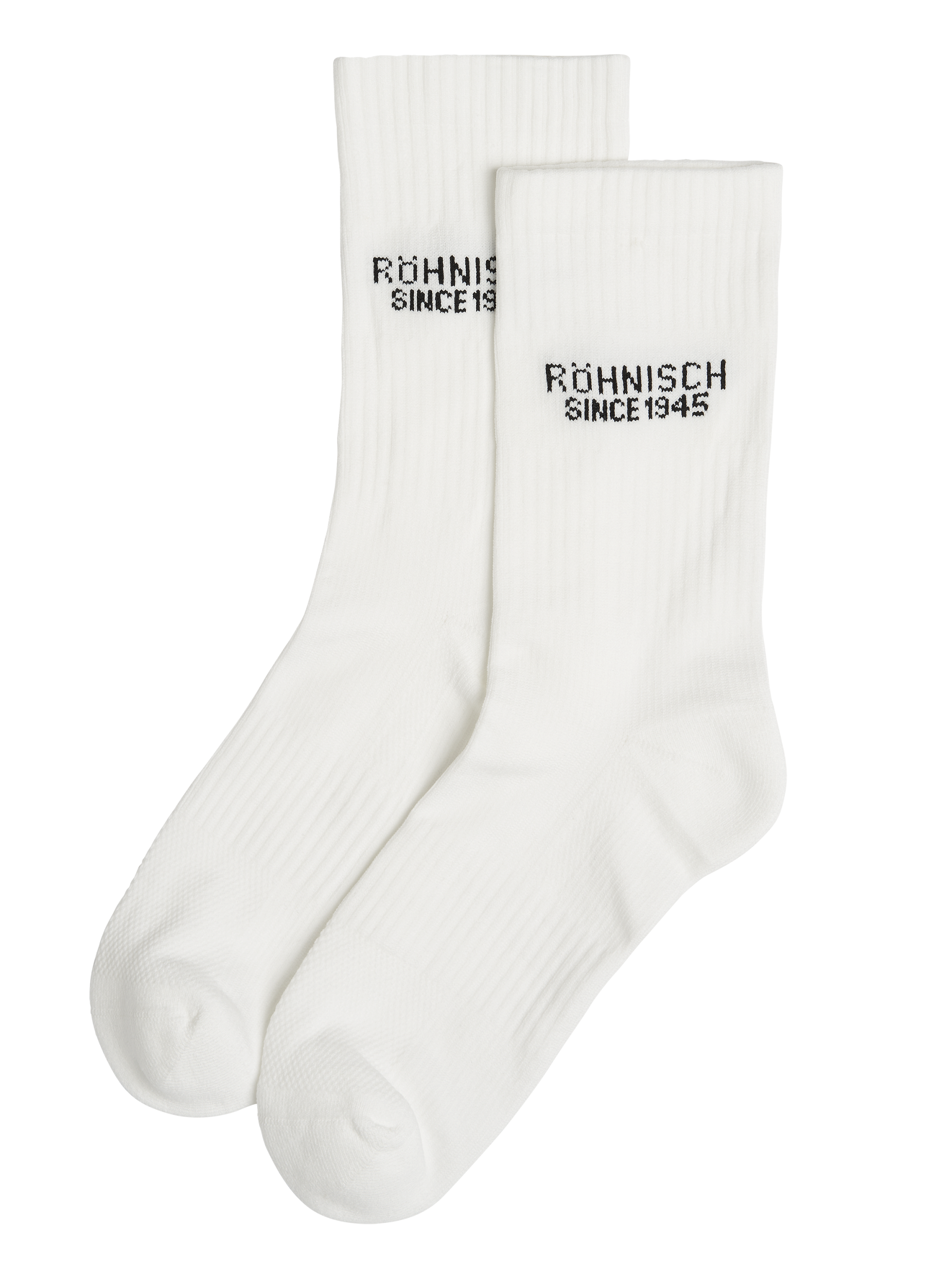 RÖHNISCH 2-pack Logo Socks White RÖHNISCH White 36-38