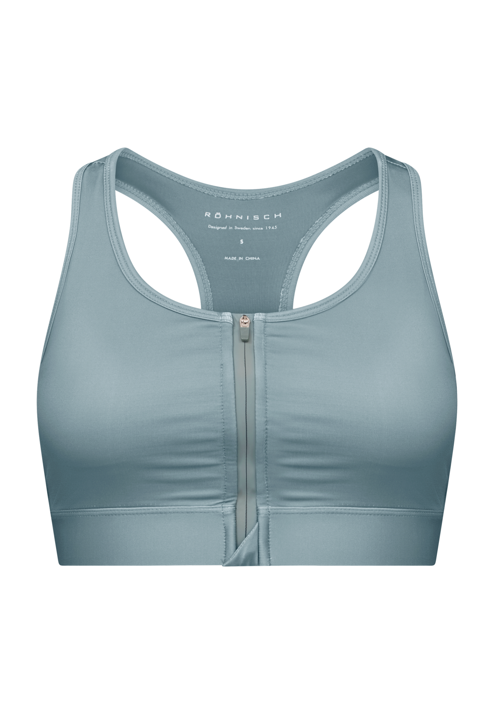 RÖHNISCH Essential Zip Sportsbra Black BHs RÖHNISCH Stormy Sea S