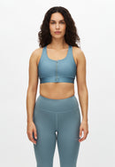 RÖHNISCH Essential Zip Sportsbra Black BHs RÖHNISCH