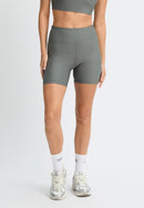 RÖHNISCH Ribbed R Bike HW Tights Black Trainingshosen & Jogginghosen RÖHNISCH