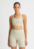 RÖHNISCH Ribbed R Sportsbra Black Trainingsshirts RÖHNISCH