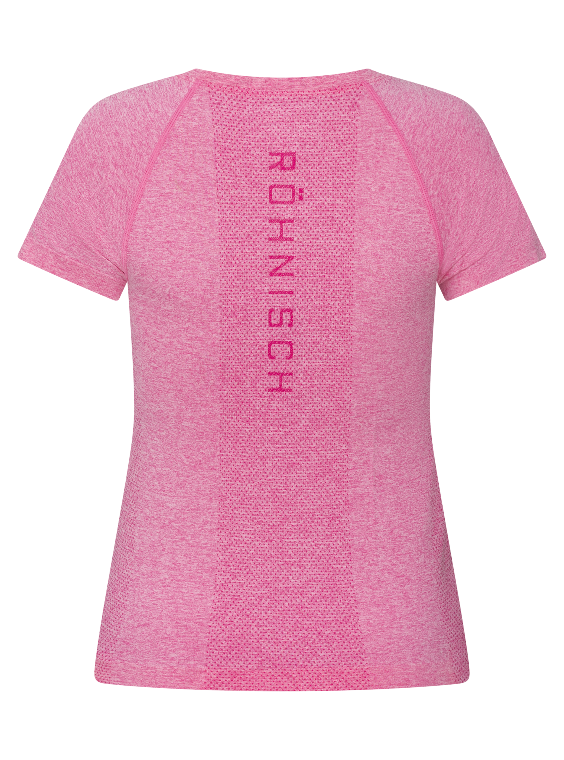 RÖHNISCH Seamless Flex Tee Carmine Rose Trainingsshirts RÖHNISCH Carmine Rose S