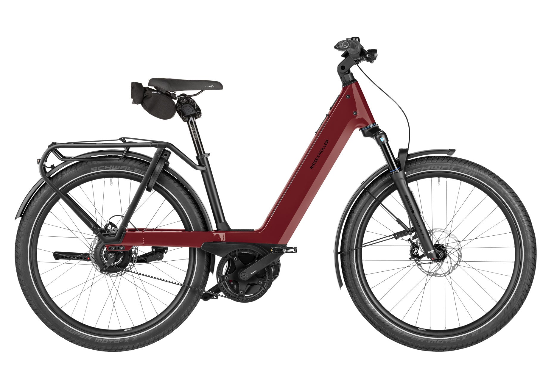R&M Nevo5 Vario T E-Mountainbike R&M - ruby red 45