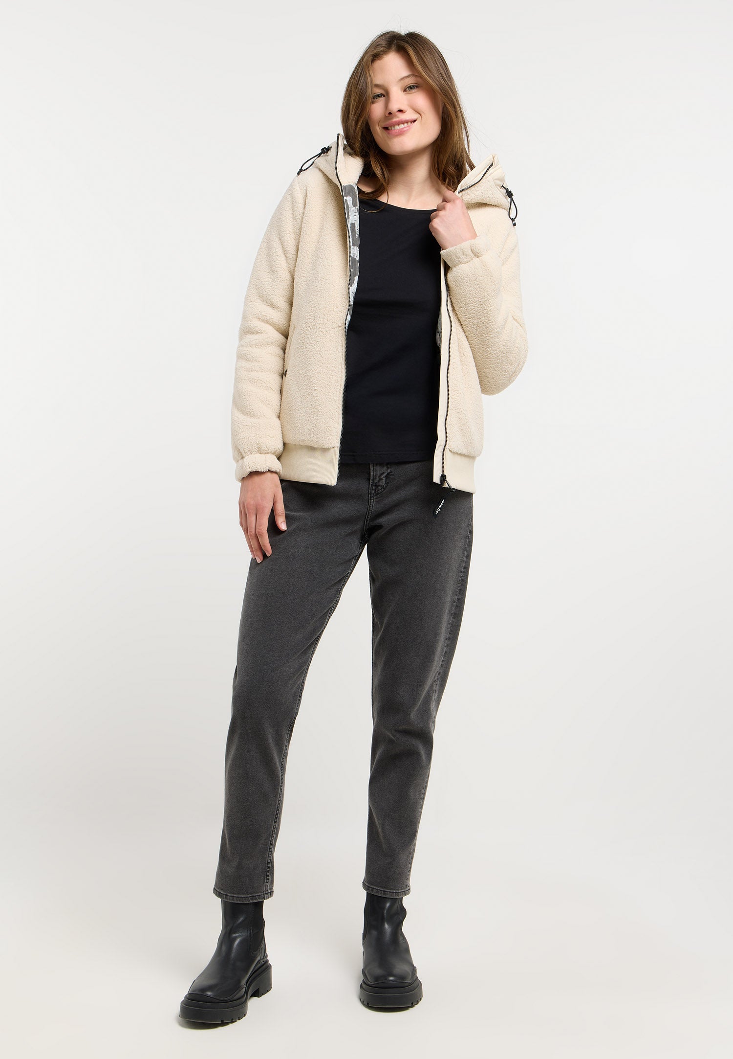 RAGWEAR COUSY SHORT/SWEATSHIRTS Freizeitpullover RAGWEAR