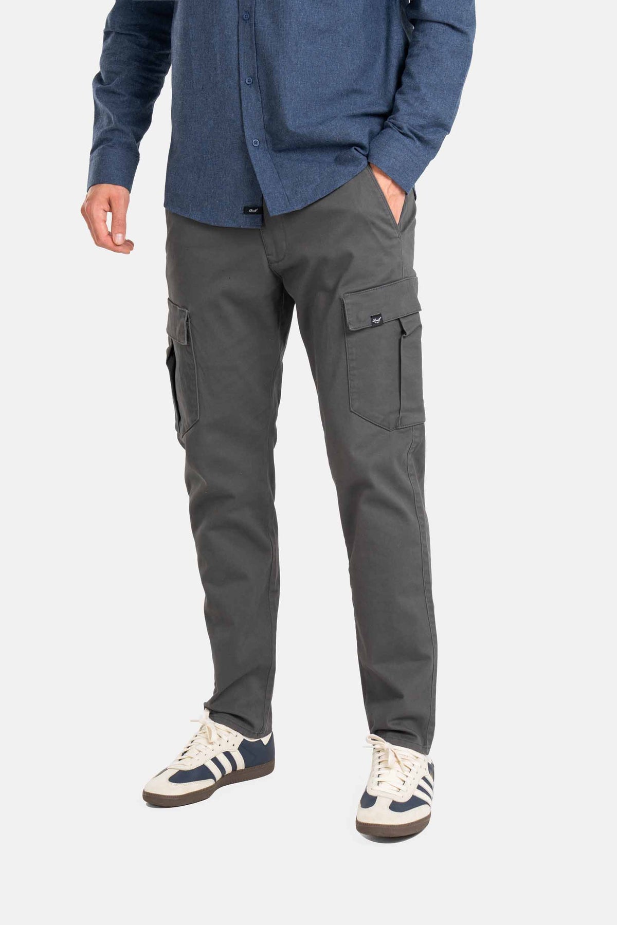 REELL Reflex Easy Cargo Freizeithosen REELL Vulcan Grey XL/NORMAL