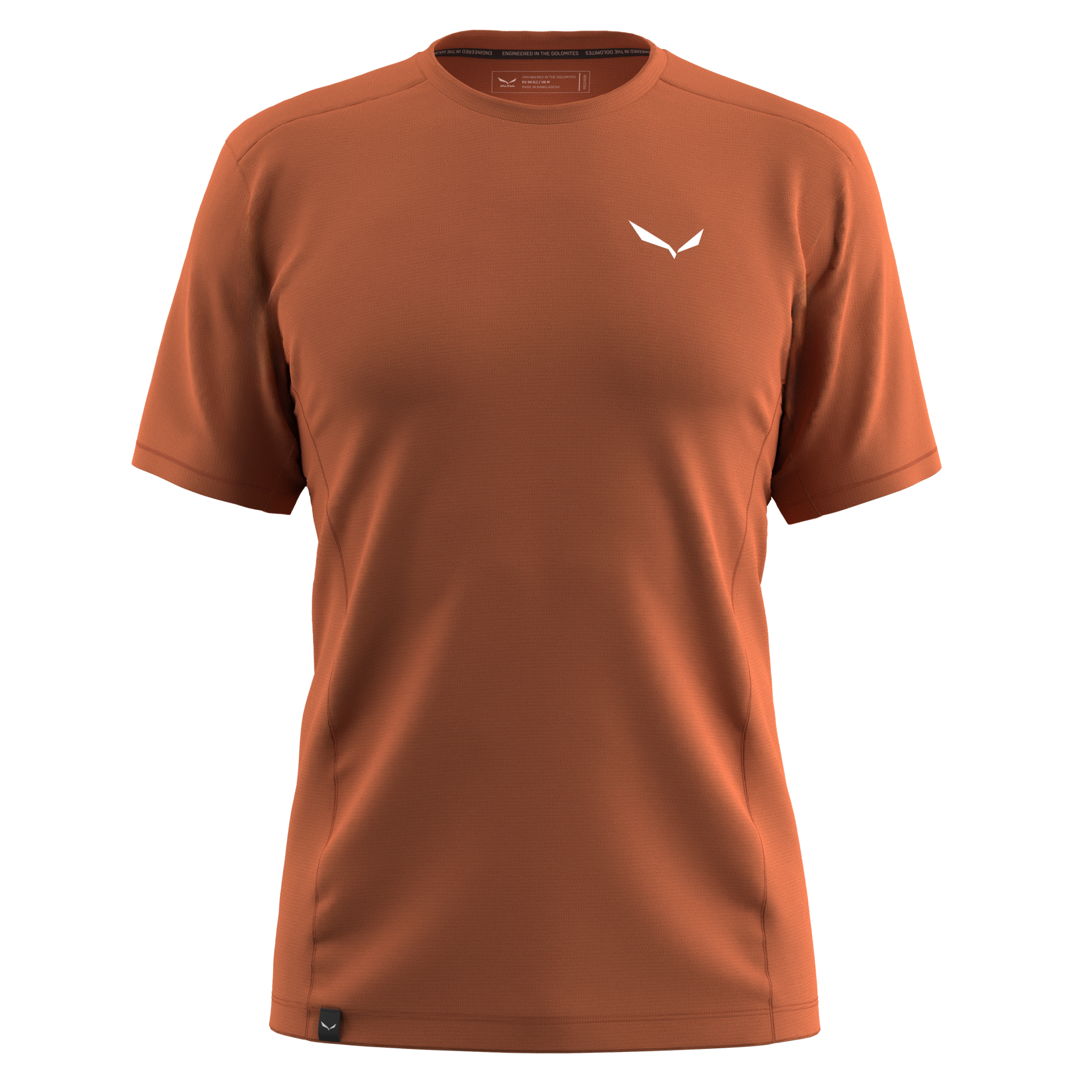 SALEWA PUEZ DRY T-SHIRT M Wandershirts /-hemden SALEWA GREY/RED S