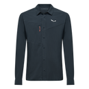 SALEWA PUEZ L/S SHIRT M Wandershirts /-hemden SALEWA blueberry M