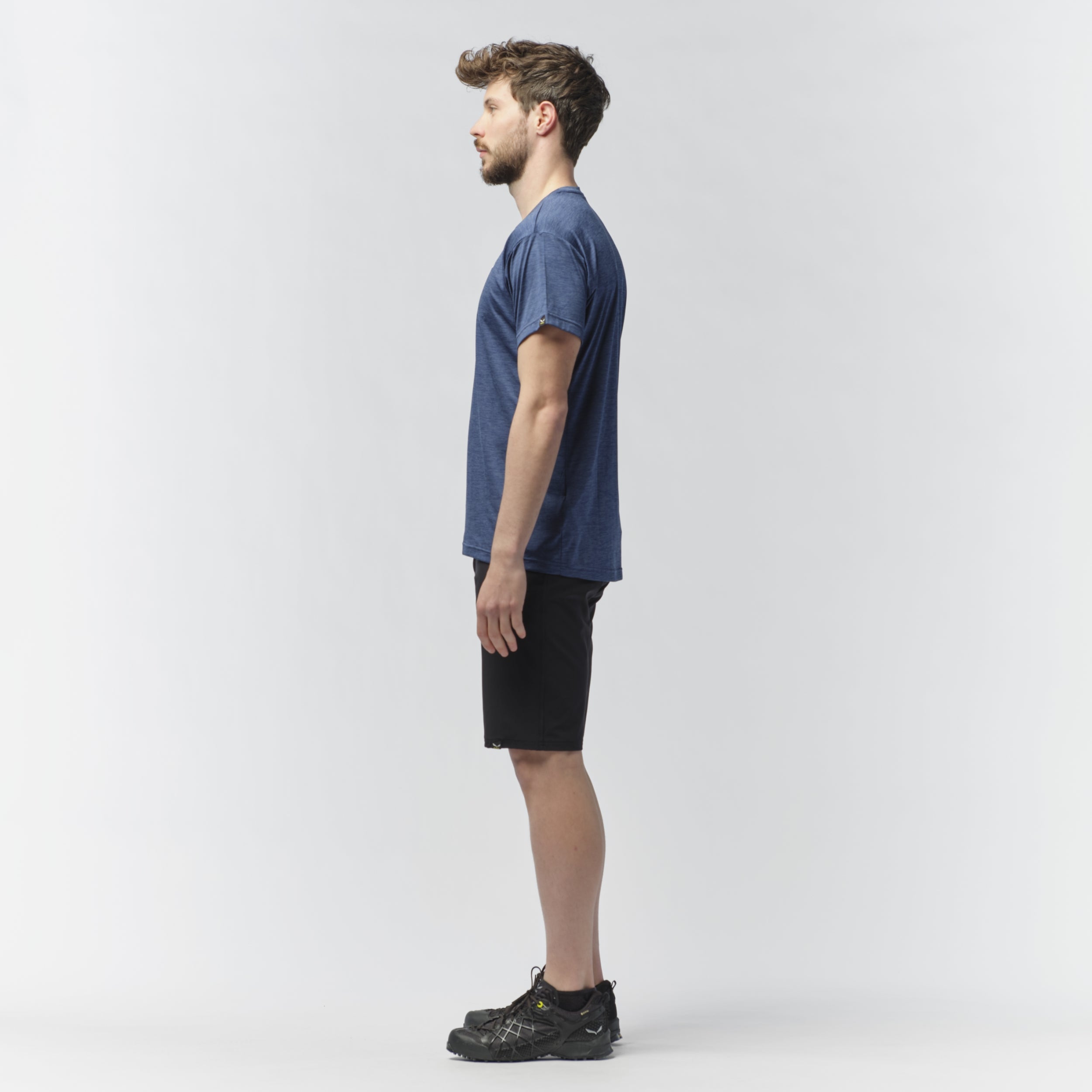 SALEWA PUEZ MELANGE DRY M S/S TEE Wandershirts /-hemden SALEWA