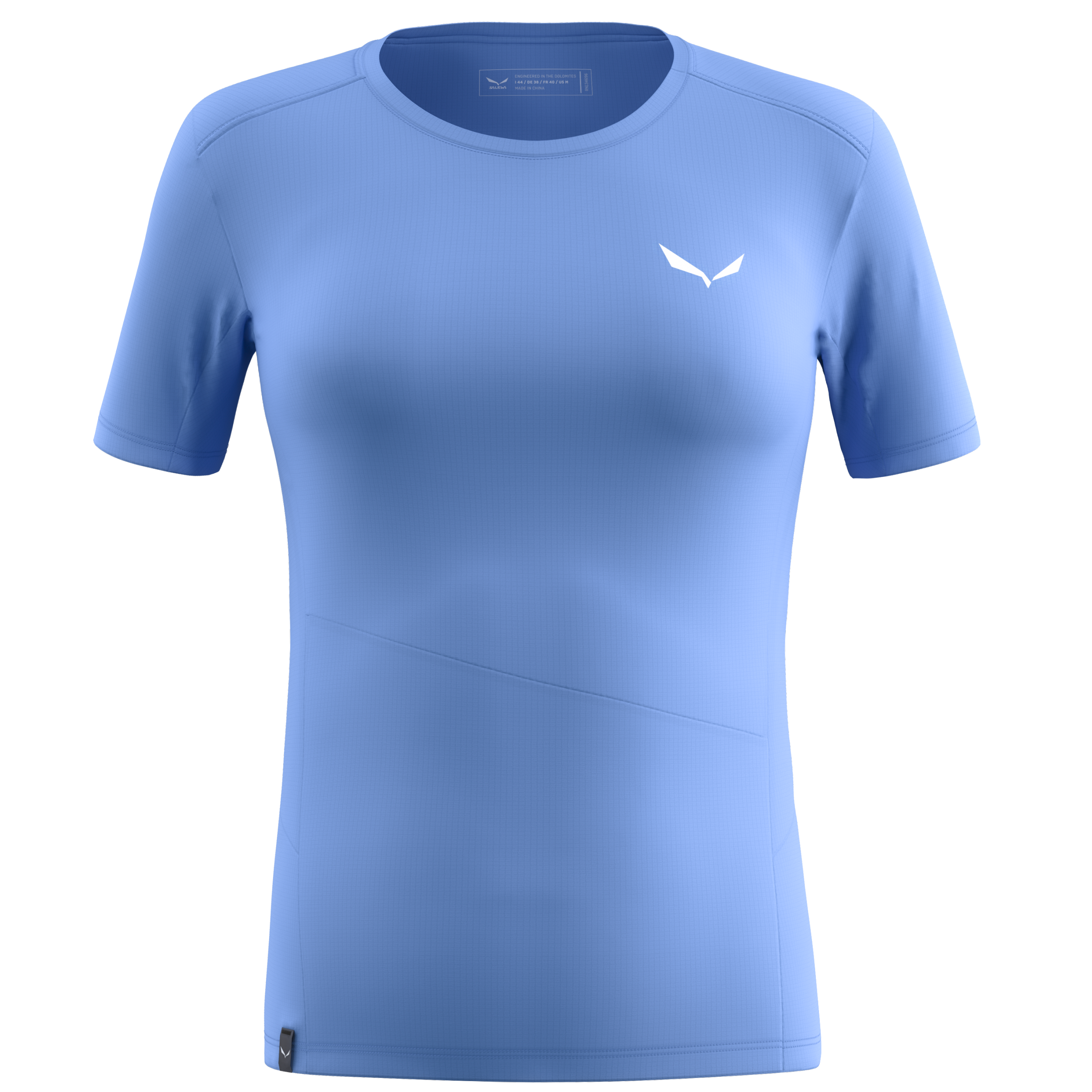 SALEWA PUEZ SPORTY DRY W T-SHIRT Wandershirts /-hemden SALEWA morning blue 36