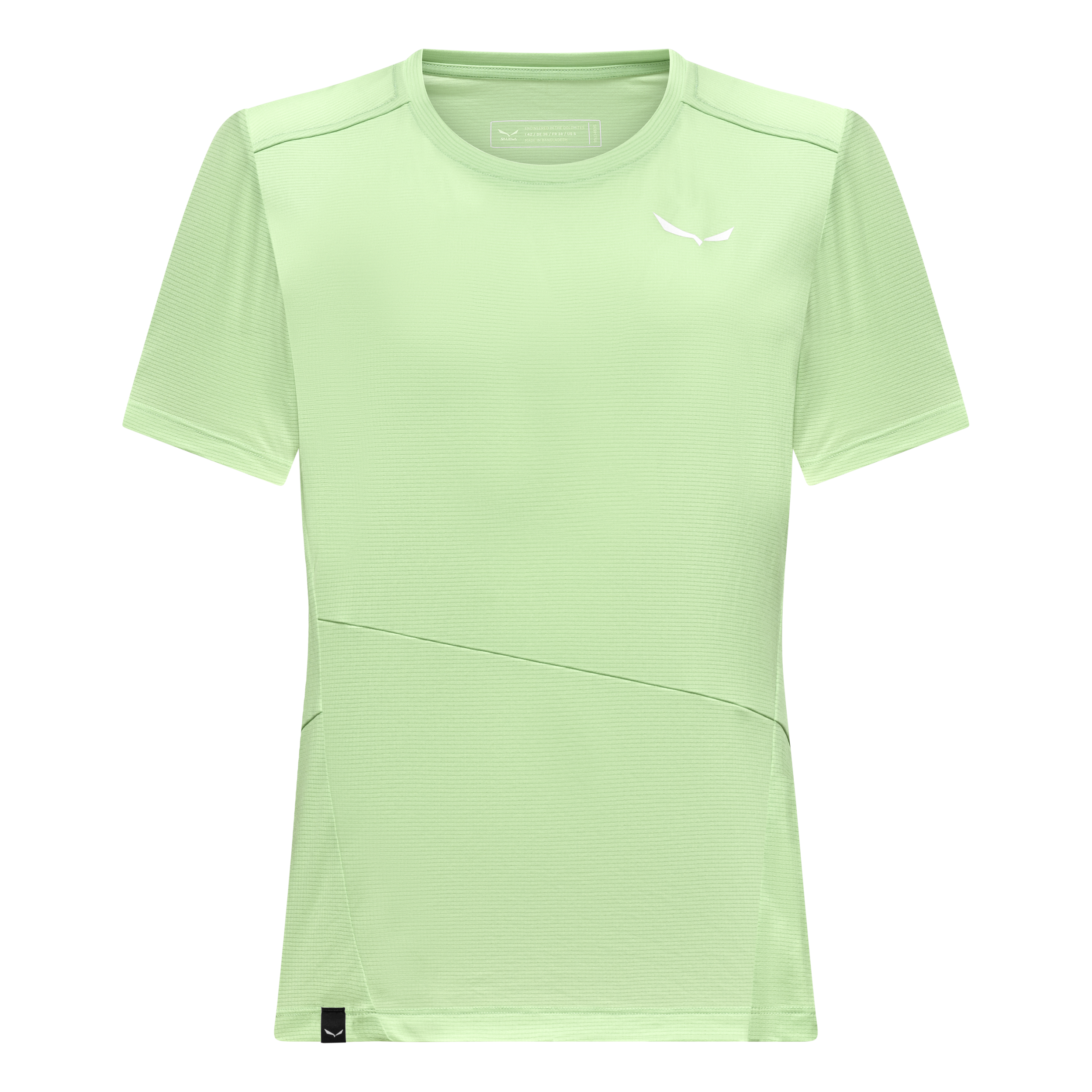 SALEWA PUEZ SPORTY DRY W T-SHIRT Wandershirts /-hemden SALEWA pastel green 36
