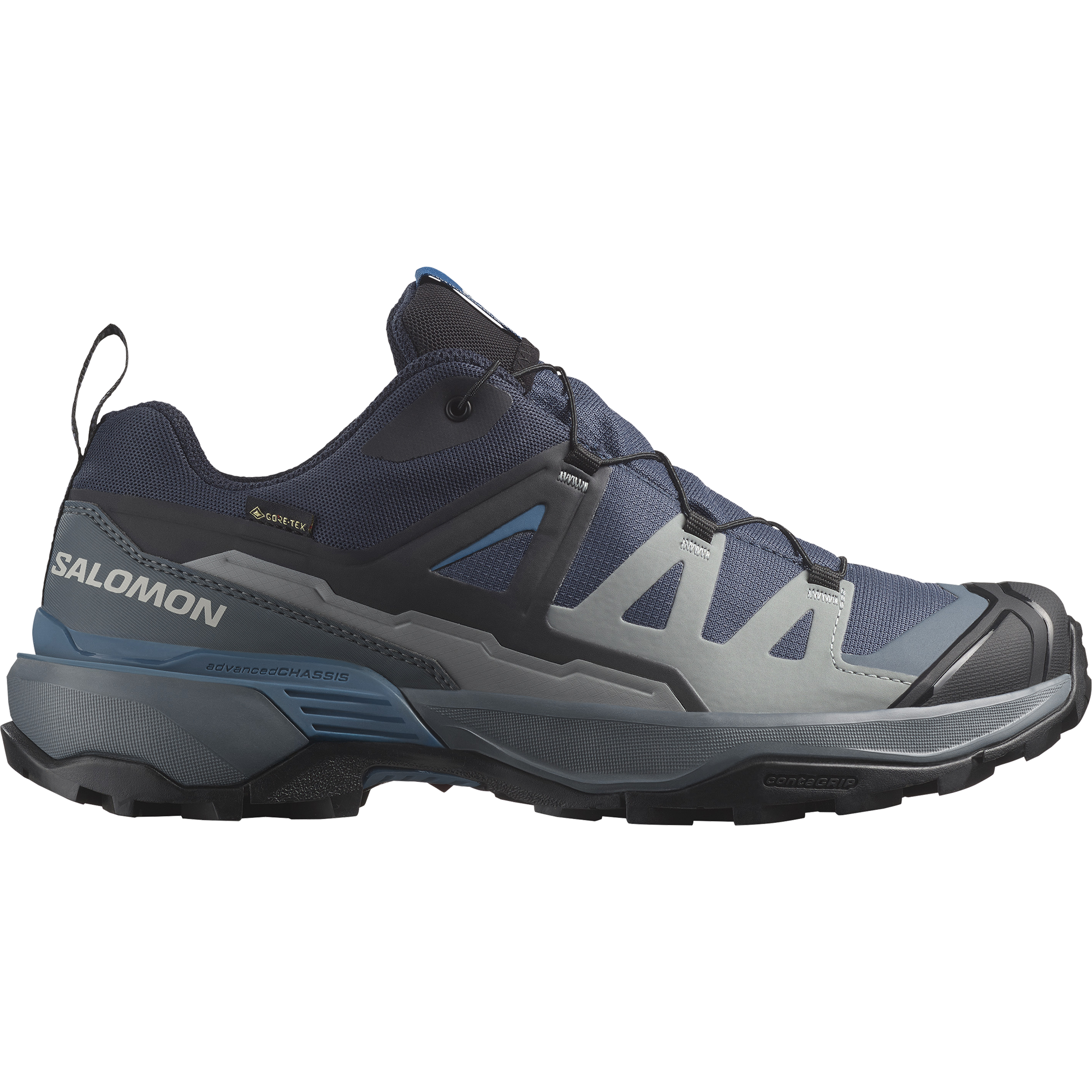 SALOMON SHOES X ULTRA 360 GTX Blue Nights/Dknavy Trekkingschuhe SALOMON Black 41 1/3