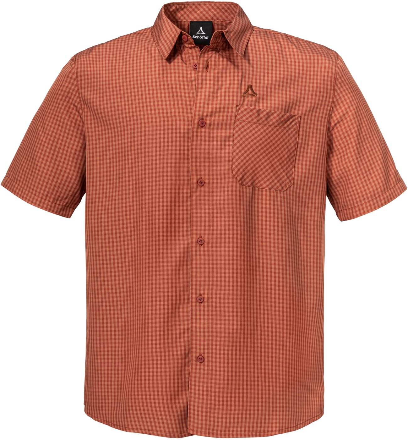 SCHÖFFEL CIRC Shirt Style Dalfoss MEN Wandershirts /-hemden SCHÖFFEL dark crabapple 48