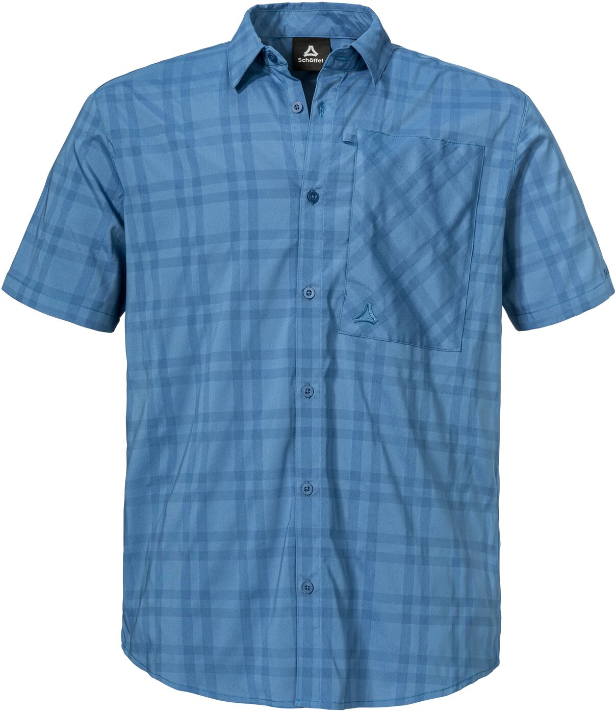 SCHÖFFEL Shirt Style Frolya MEN Wandershirts /-hemden SCHÖFFEL cornflower blue 48
