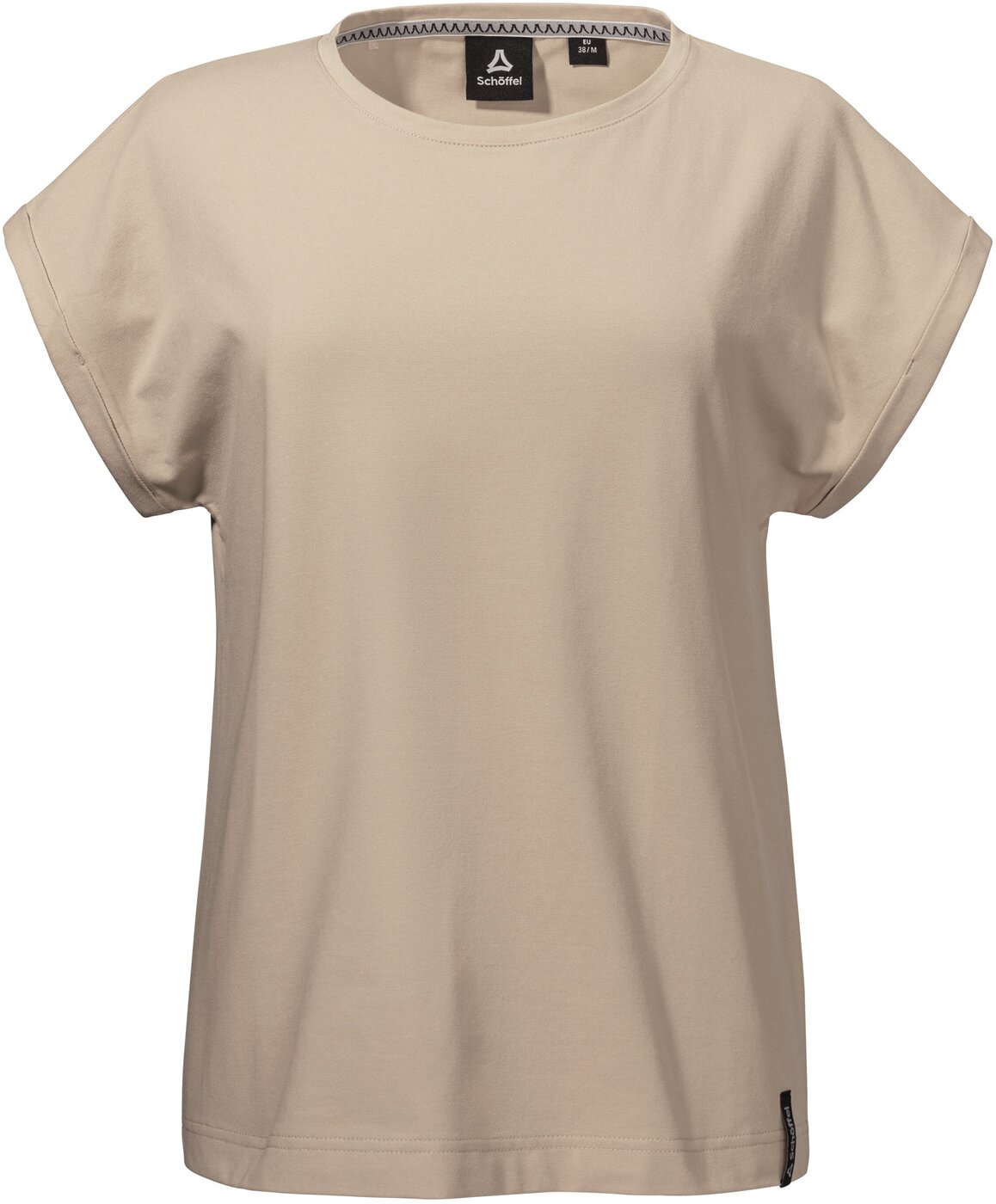 SCHÖFFEL T Shirt Style Serenio WMN Wandershirts /-hemden SCHÖFFEL brandon beige 36
