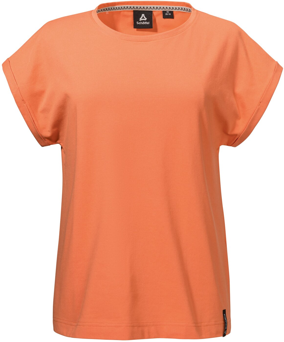 SCHÖFFEL T Shirt Style Serenio WMN Wandershirts /-hemden SCHÖFFEL apricot glow 36