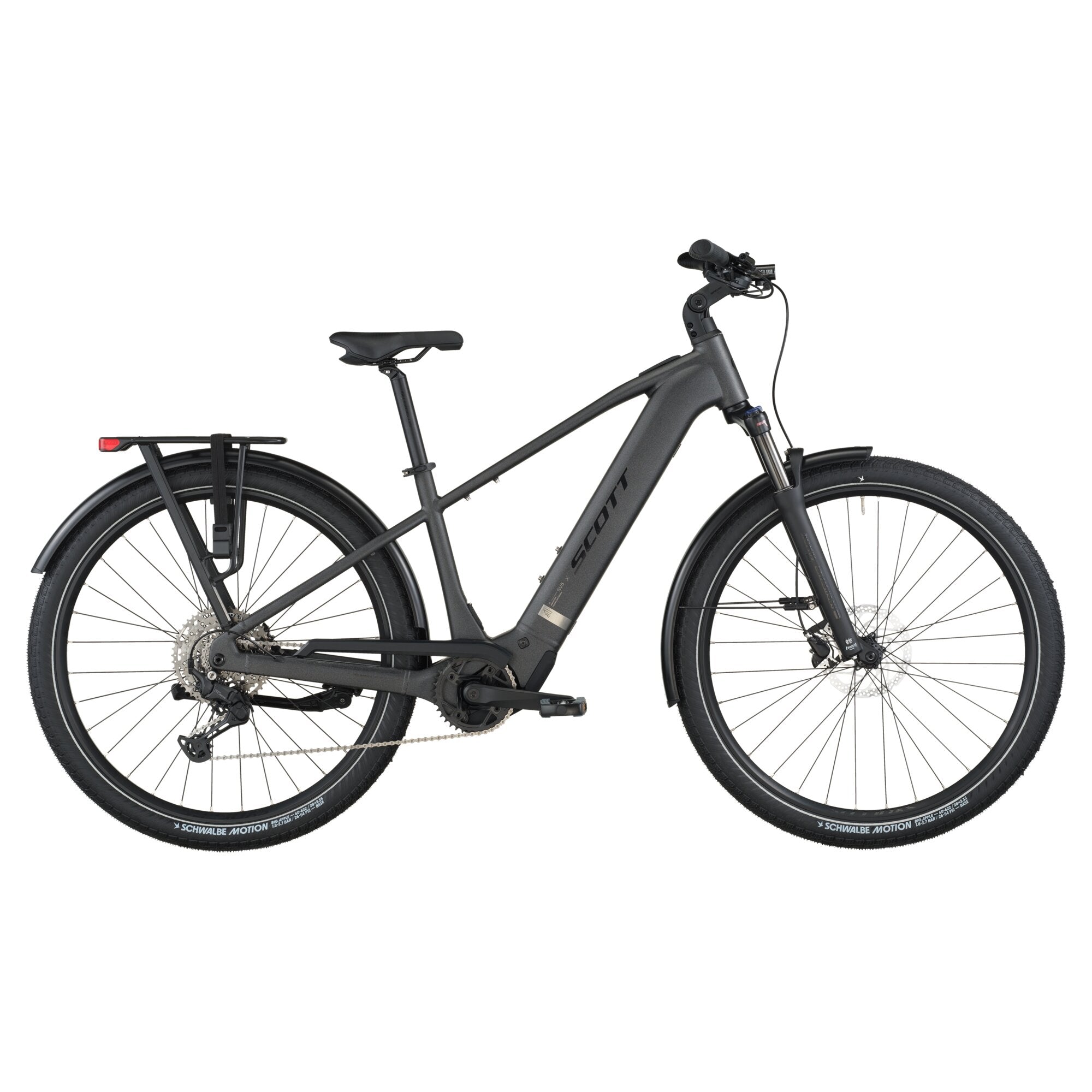 SCOTT SCO Bike Sub Sport 10 E-City/Trekkingbike SCOTT MIDNIGHT GREY S