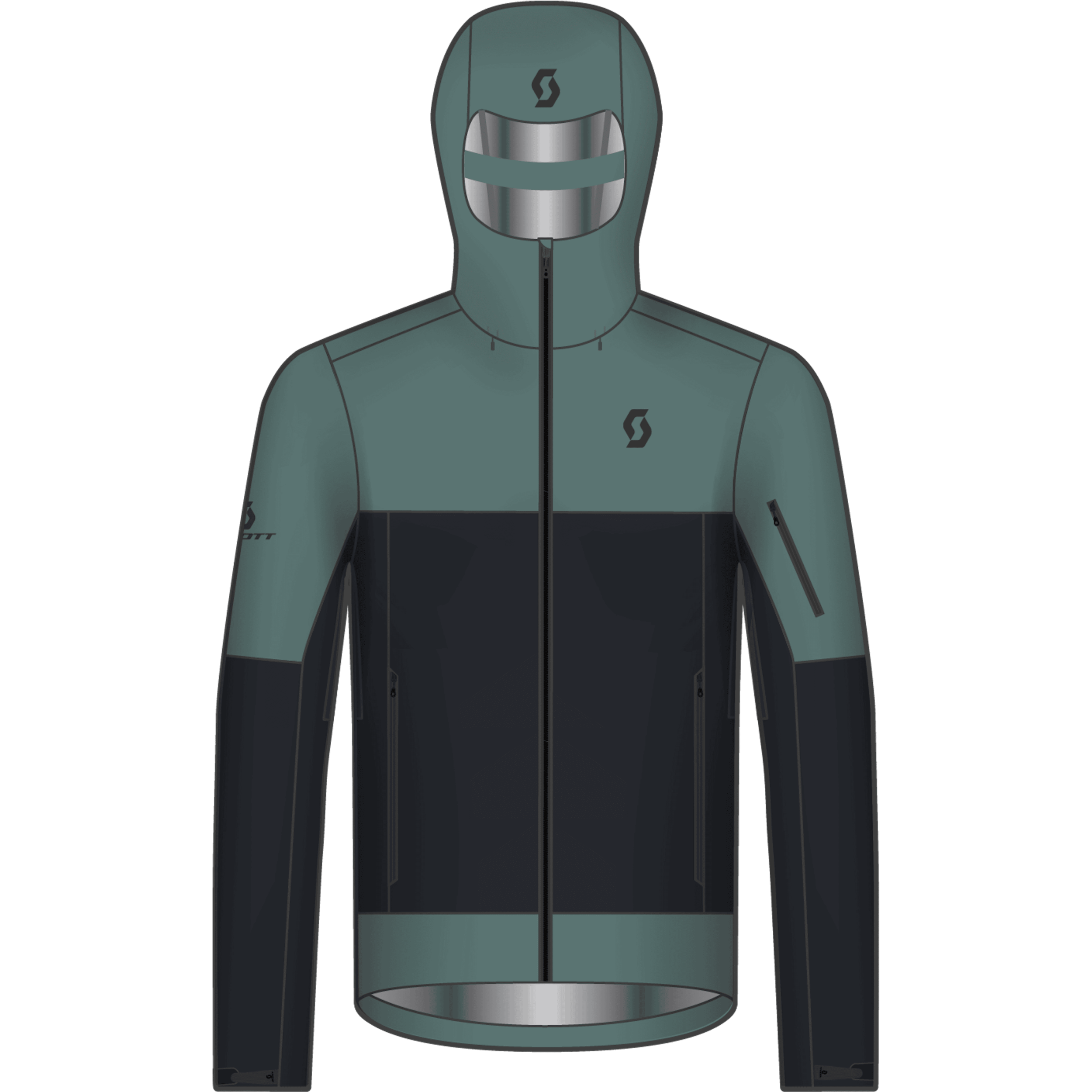 SCOTT SCO Jacket M's Explorair 3L Skijacken SCOTT 8146 M