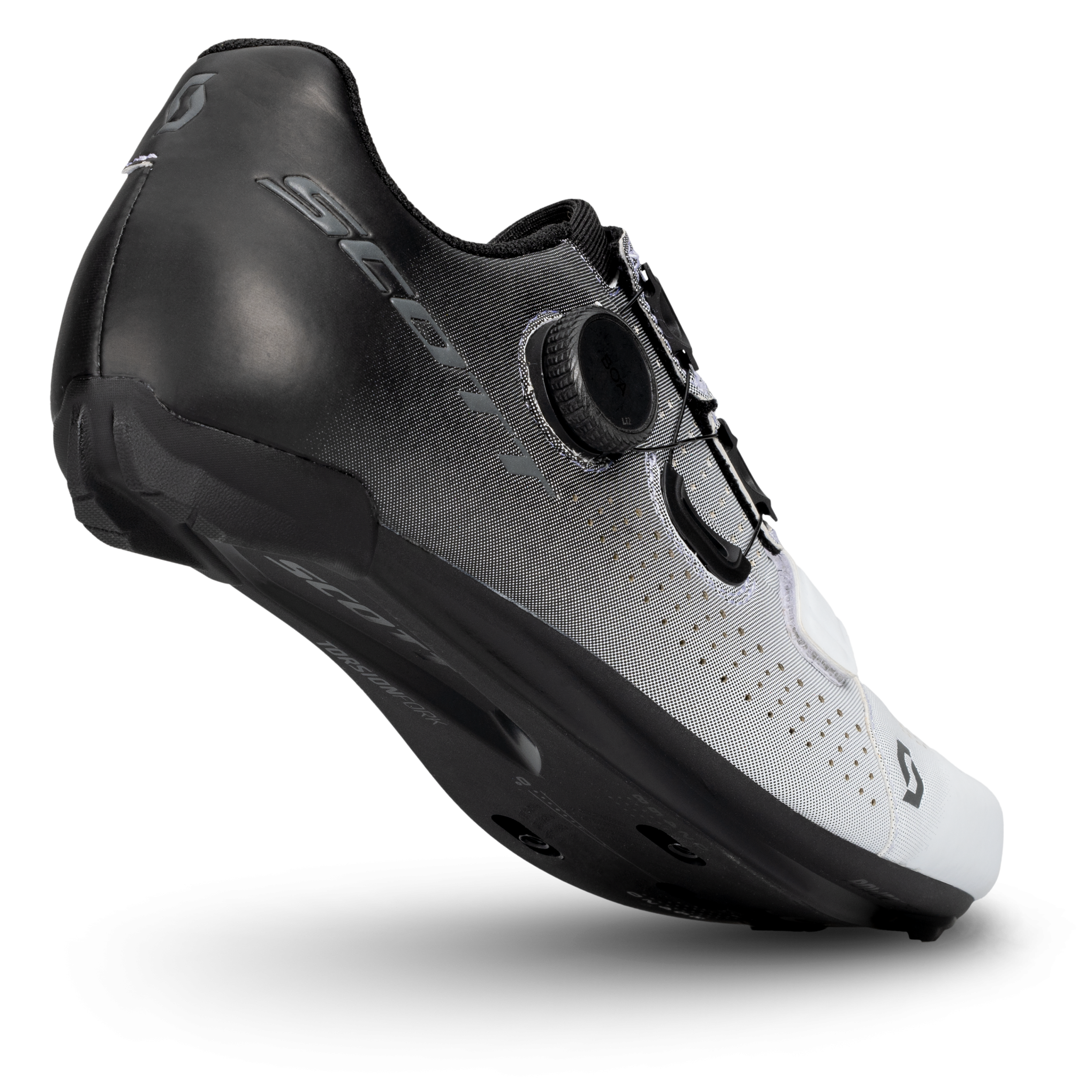 SCOTT SCO Shoe Ws Road Team Boa black fade/white Fahrradschuhe SCOTT