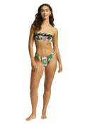 SEAFOLLY ATLANTIS High Leg Ruched Side Pant Bikini SEAFOLLY Ecru Ecru 36