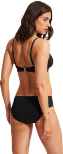 SEAFOLLY S.Collective Hybrid Bralette Black Bikini SEAFOLLY