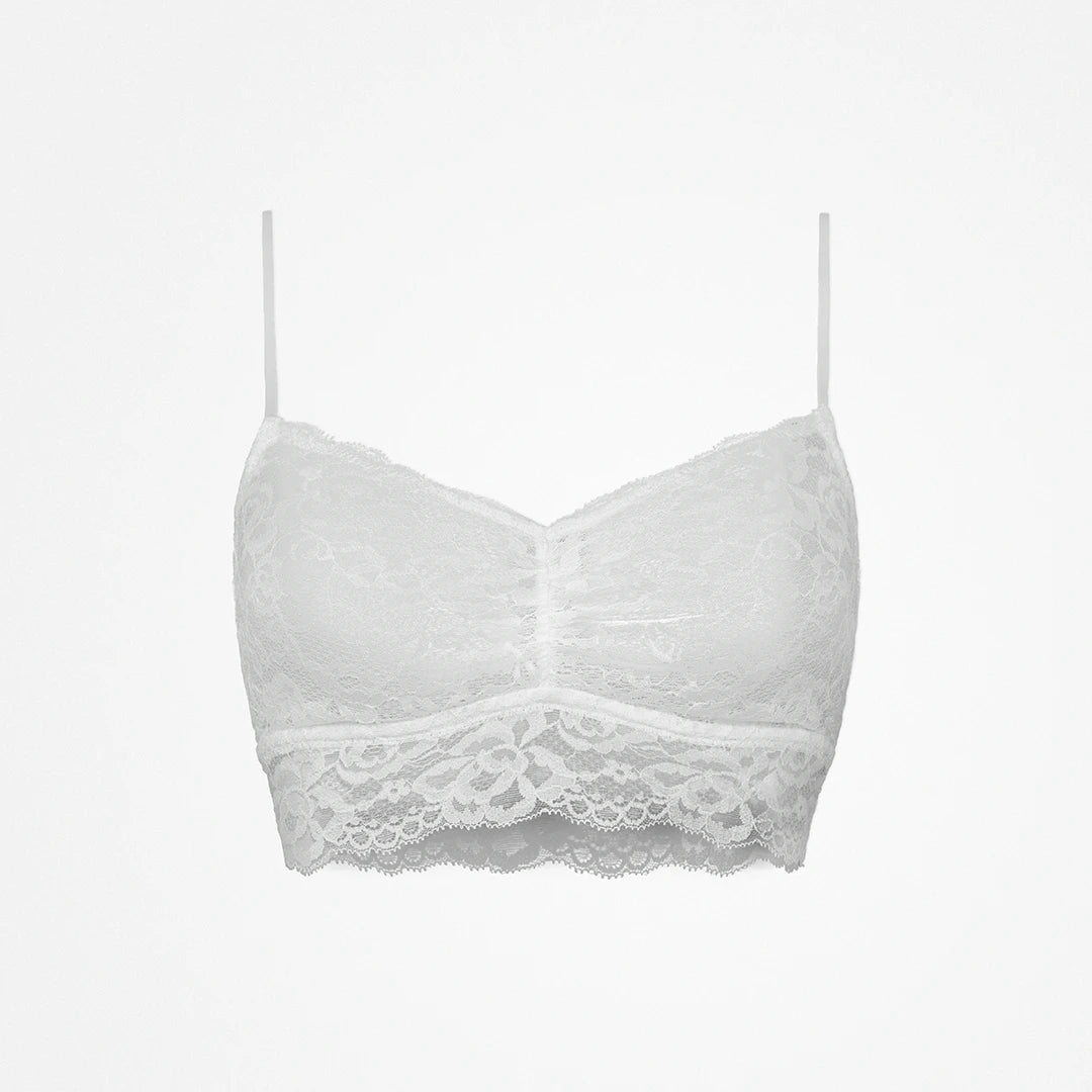 SNOCKS Bra Lace Women, 1pcs SNOCKS White XS