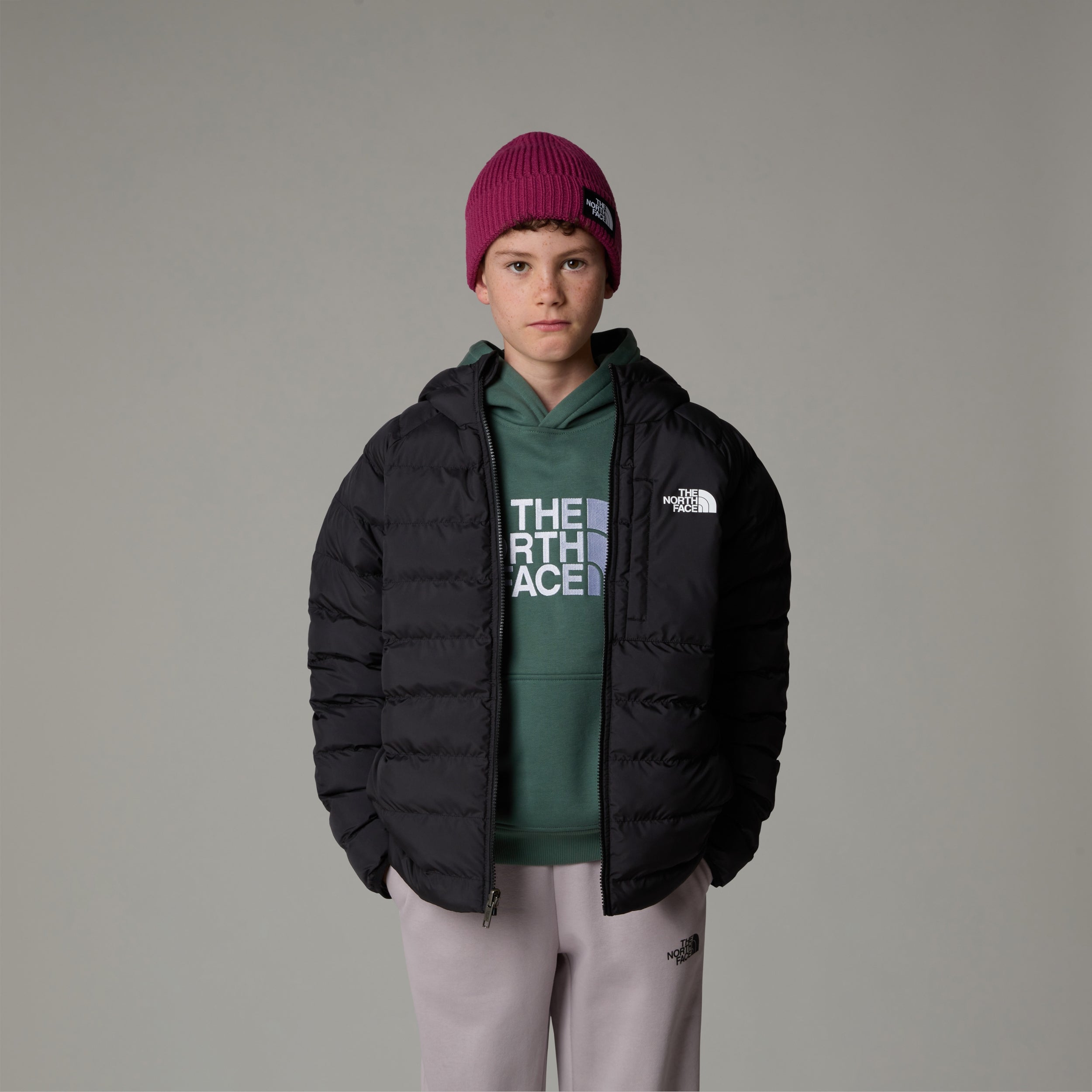 THE NORTH FACE B REVERSIBLE PERRITO HOODED JACKET Kinder THE NORTH FACE