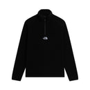 THE NORTH FACE M GLACIER 1/4 ZIP - EMBROIDERED LOGO Fleecejacken & Pullover THE NORTH FACE TNF BLACK S