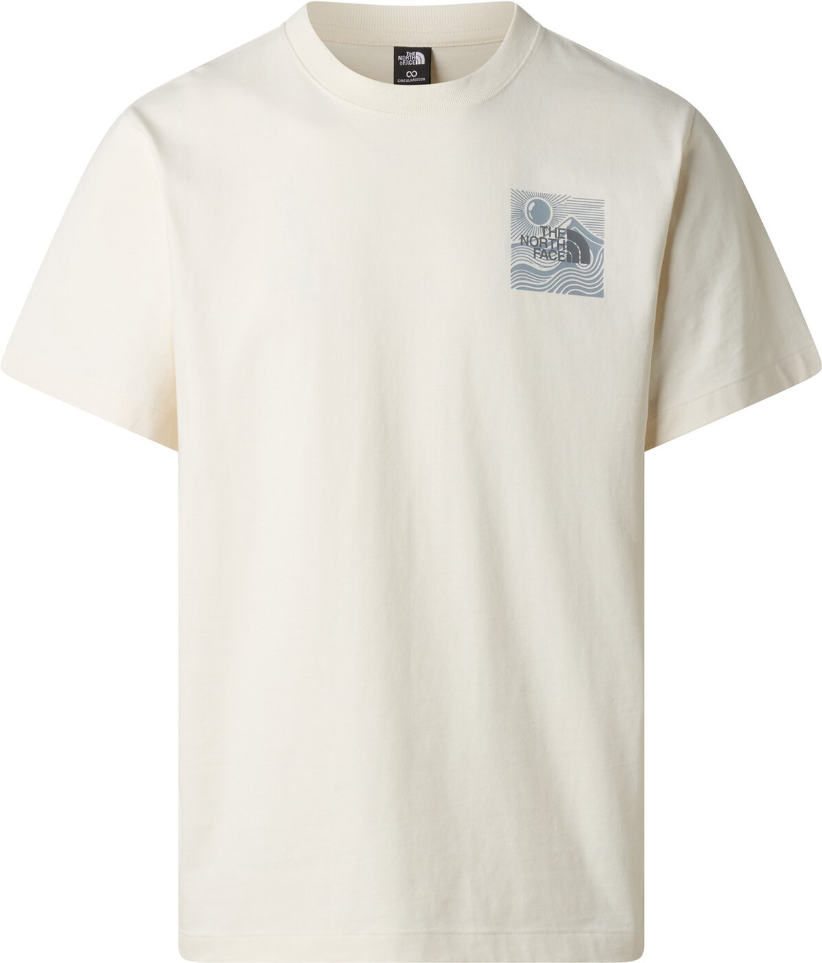 THE NORTH FACE M MOUNTAIN ESCAPE RELAXED SHORT SLEEVE T Freizeitshirts /-hemden THE NORTH FACE White Dune S