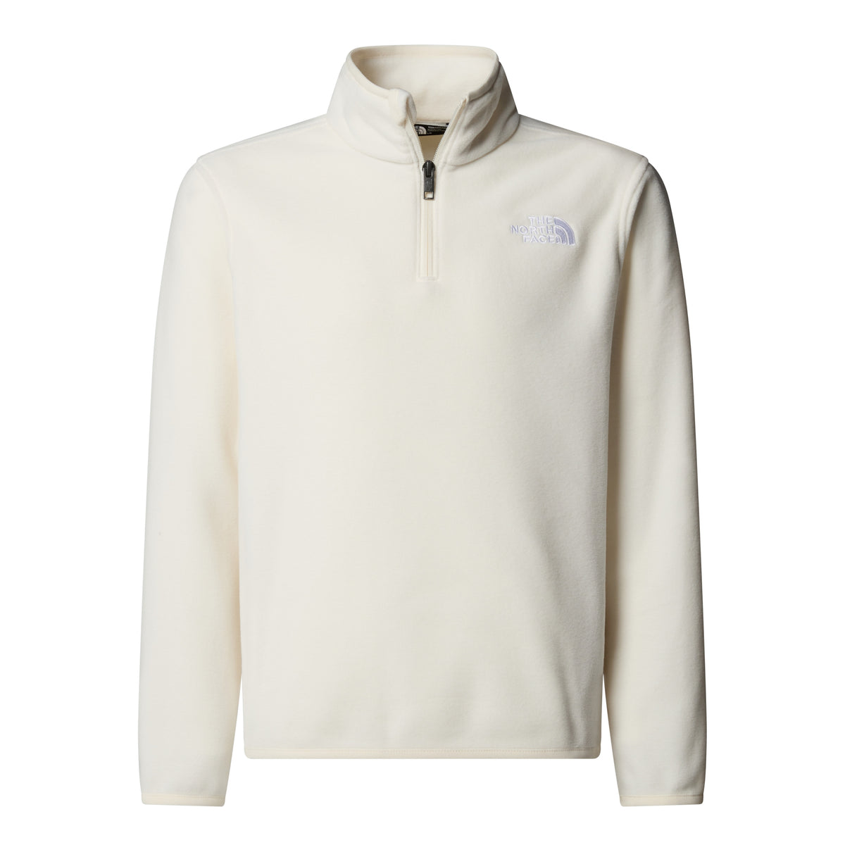 THE NORTH FACE TEEN GLACIER 1/4 ZIP PULLOVER Wanderjacken THE NORTH FACE WHITE DUNE S