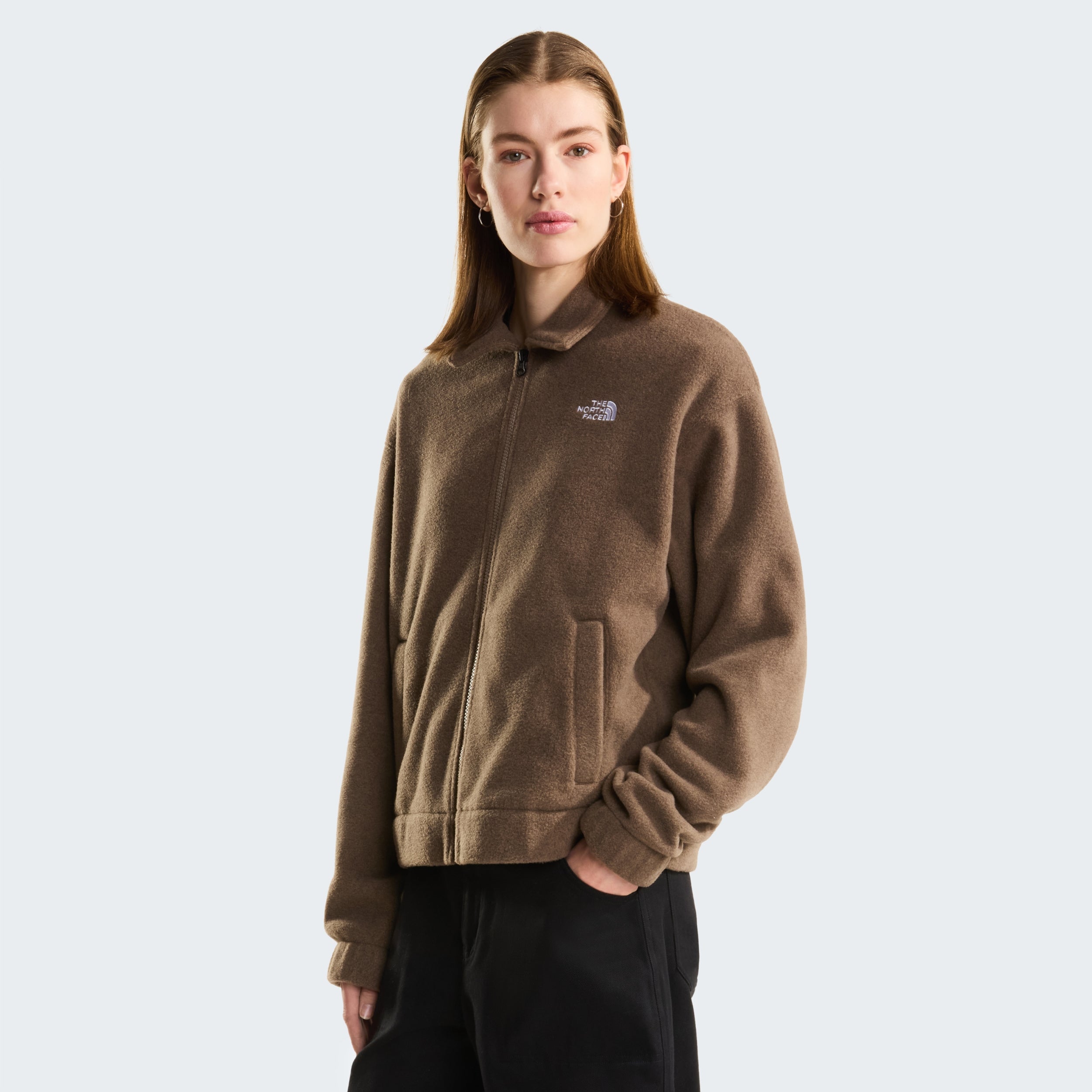 THE NORTH FACE W FLEECE COLLARED JACKET Freizeitpullover THE NORTH FACE