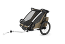 THULE THULE CHARIOT CROSS 2 DOUBLE FADED Fahrradanhänger THULE khaki -