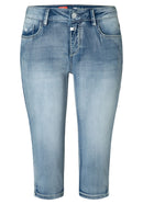 TIMEZONE One length WomenTight AleenaTZ 3/4 Freizeithosen TIMEZONE aqua blue wash 25