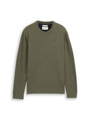 TOM TAILOR CASUAL MEN basic crewneck knit Freizeitpullover TOM TAILOR CASUAL MEN 39401 M