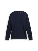 TOM TAILOR CASUAL MEN basic longsleeve Freizeitshirts /-hemden TOM TAILOR CASUAL MEN 10668 S