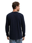 TOM TAILOR CASUAL MEN basic longsleeve Freizeitshirts /-hemden TOM TAILOR CASUAL MEN