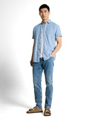 TOM TAILOR CASUAL MEN Cotton linen shirt Freizeitshirts /-blusen TOM TAILOR CASUAL MEN