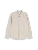 TOM TAILOR CASUAL MEN Cotton linen shirt Freizeitshirts /-hemden TOM TAILOR CASUAL MEN 39587 S