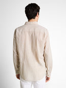 TOM TAILOR CASUAL MEN Cotton linen shirt Freizeitshirts /-hemden TOM TAILOR CASUAL MEN