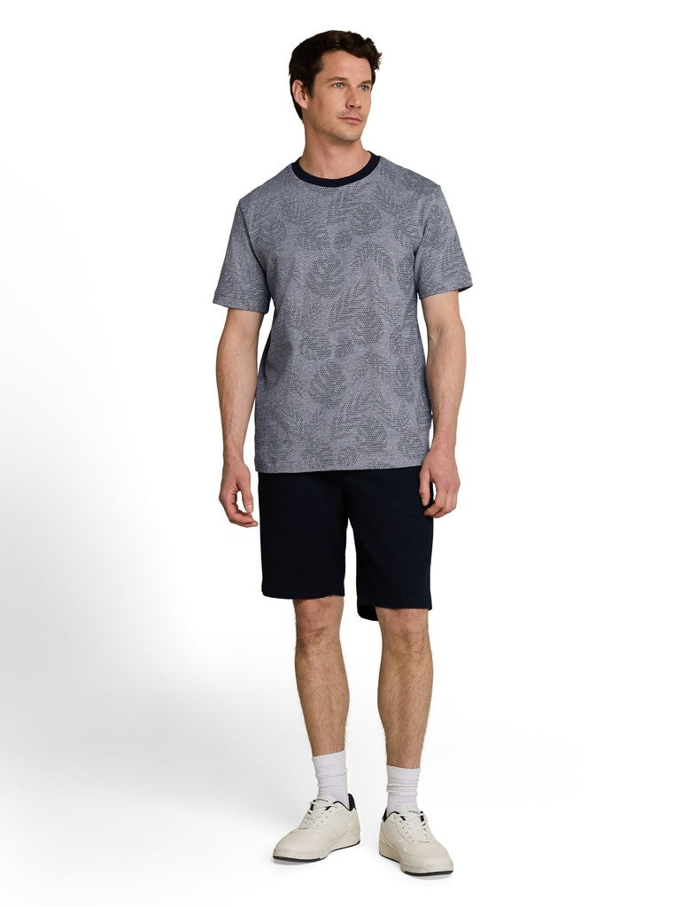 TOM TAILOR CASUAL MEN jaquard t-shirt Trainingsshirts TOM TAILOR CASUAL MEN