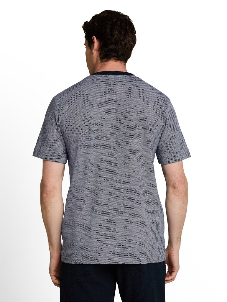 TOM TAILOR CASUAL MEN jaquard t-shirt Trainingsshirts TOM TAILOR CASUAL MEN