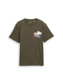 TOM TAILOR CASUAL MEN photo print t-shirt Trainingsshirts TOM TAILOR CASUAL MEN 26543 M