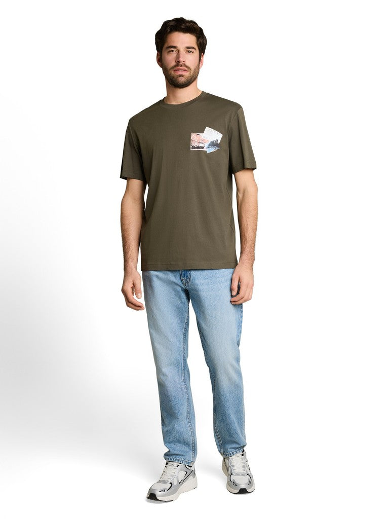 TOM TAILOR CASUAL MEN photo print t-shirt Trainingsshirts TOM TAILOR CASUAL MEN