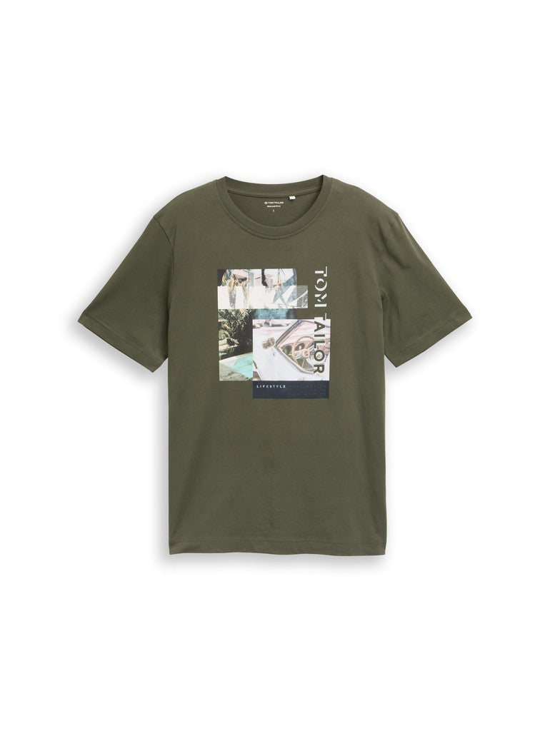 TOM TAILOR CASUAL MEN Photoprint t-shirt Trainingsshirts TOM TAILOR CASUAL MEN 26543 S