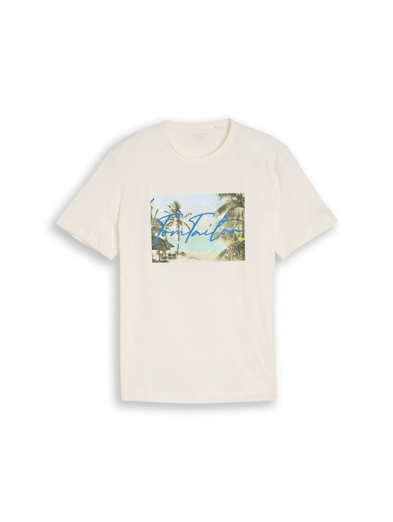 TOM TAILOR CASUAL MEN photoprint t-shirt Trainingsshirts TOM TAILOR CASUAL MEN 10348 S