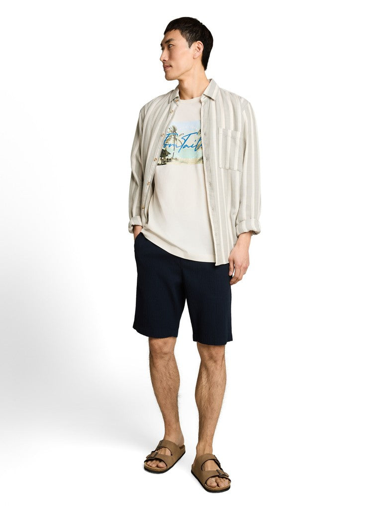 TOM TAILOR CASUAL MEN photoprint t-shirt Trainingsshirts TOM TAILOR CASUAL MEN