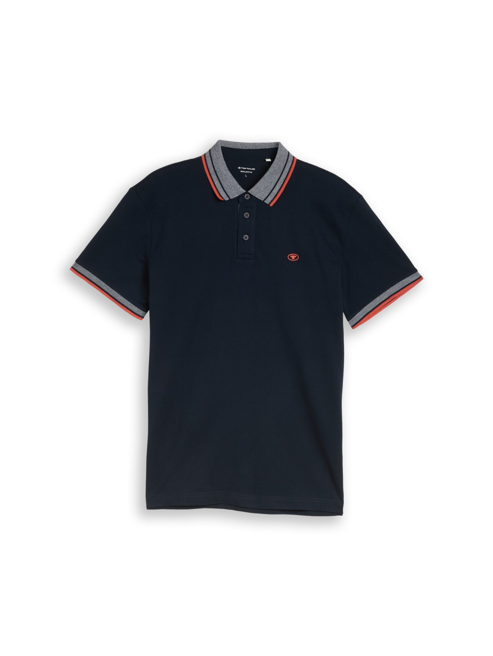 TOM TAILOR CASUAL MEN Printed polo Freizeitshirts /-hemden TOM TAILOR CASUAL MEN 10668 M