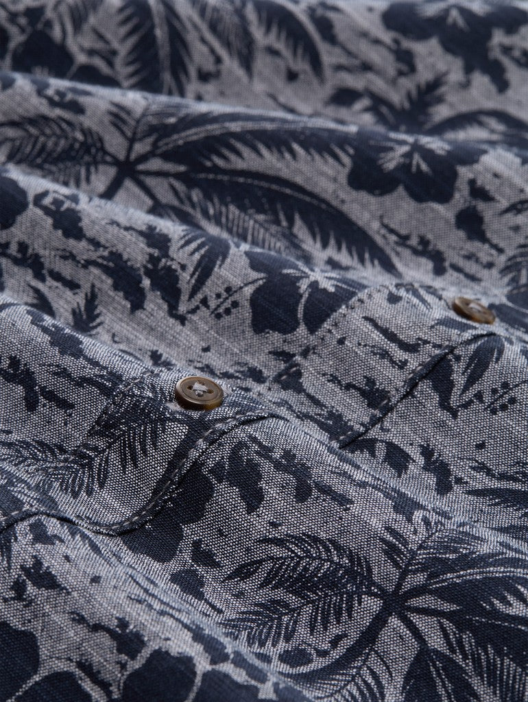 TOM TAILOR CASUAL MEN printed slubyarn shirt Freizeitshirts /-blusen TOM TAILOR CASUAL MEN